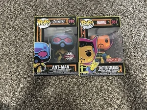 Marvel Funko POP! Blacklight, Set Of 2 - Picture 1 of 5