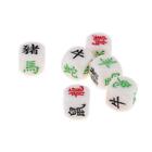 3xChinese 12  Dice Arcylic Entertainment Dice for Party Kids Toys - 18mm