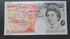 GRAN BRETAÑA, Banco de Inglaterra 50 libras 1994, P-388c, UNC, perfecto - Imagen 1 de 3