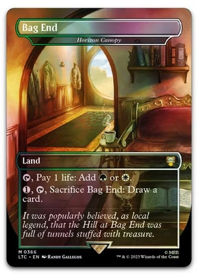 Bag End - Horizon Canopy #366 (Foil) (NM) Lord of the Rings LTC Magic MTG - Image 1 of 2