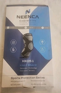 Neenca HX051 Kniebandage Sport Schutz Serie Schmerzlinderung grau Größe M - Bild 1 von 2