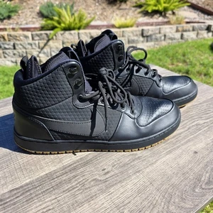Nike Ebernon Mid Winterschuhe Schwarz Gummi Herren 11 Sportschuhe AQ8754-001 - Bild 1 von 12