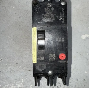 TEYF250 - General Electric Bolt-On 480V 50A 2 pole circuit breaker 18kA@480V - Picture 1 of 1