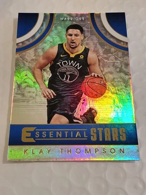 2017 Panini Essentials Essential Stars Klay Thompson #ES-15 - GS Warriors - WSU - Image 1 of 2