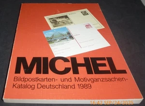 Michel Bildpostkarten & Motivganzsachen Katalog Deutschland 1989 - Bild 1 von 3