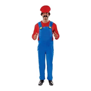 Super Plumber Plus Size Costume - Picture 1 of 11