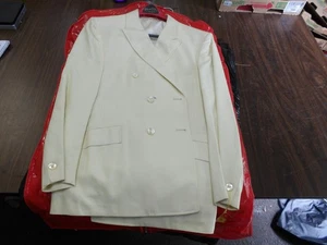 Blazer Gilcrest Abrigo Deportivo Traje Chaqueta y Pantalones... Blanco antiguo - Imagen 1 de 7