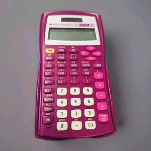 Texas Instruments Ti-30X llS Scientific Calculator, Pink, Works Good, Pre-owned - Picture 1 of 1