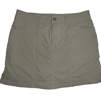 L.L. Шорты Bean Skort для девочек размер 16 темно-серо-фиолетовые эластичные на талии для улицы - Изображение 1 из 4