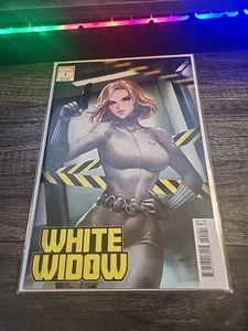 WHITE WIDOW #1 VARIANTE LEIRIX WHITE WIDOW CASI NUEVA ¡¡DIFÍCIL DE ENCONTRAR!!! - Imagen 1 de 8