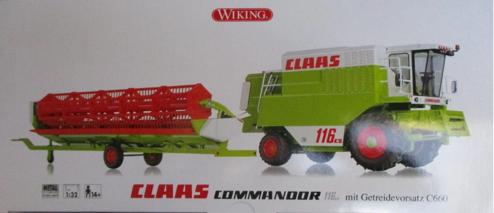 Wiking 7834claas Mhdrescher Commandor 116cs
