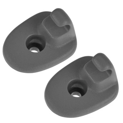 MOPAR Sun Visor Retainer Clip Beige LH RH Pair Set for 05-07 Jeep Liberty - Image 1 of 4