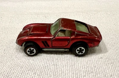 1969 Topper Johnny Lightning Custom Ferrari Red w/ Goodyear Tires - Image 1 of 4