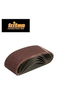 3 x Cinturones de Lijado Triton Grano 80/100/120 + ¡RÁPIDO REINO UNIDO 🇬🇧 POST! - Imagen 1 de 3