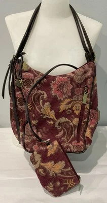 Sharif Studio NY Shoulder Bag Purse Hobo Boho Retro Tapestry Multicolor 106996 - Image 1 of 4