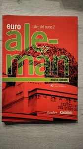 Euro Alemán A2 Libro de curso y ejercicios Herder - Imagen 1 de 2