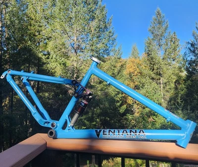 Ventana El Fuego Mountain Bike Frame Full Suspension 18" Medium Fox Shock M USA - Image 1 of 4