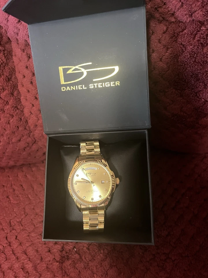 Reloj Automático Hombre Daniel Steiger DS1960 Tono Dorado Multifunción Foto 1 de 4