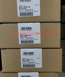 Brand new Phoenix 2863915 IB IL TEMP 4/8 RTD-PAC Via FedEx or DHL - Picture 1 of 2