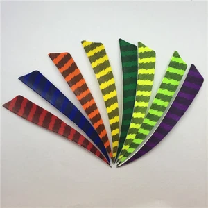 50 piezas escudo multicolor a rayas flechas plumas hágalo usted mismo - Imagen 1 de 14