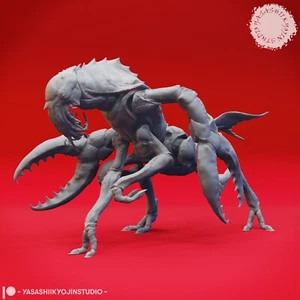 Chuul - Mostro Aberrazione Aragosta Arrabbiato - Yasashii - Dungeons and Dragons 32mm - Foto 1 di 2