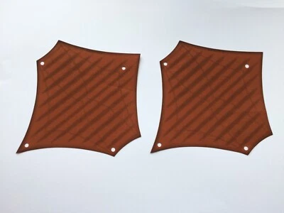 Lego 55629 dark orange cloth sail x 2 from Star Wars Jabba`s Barge 6210  - Image 1 of 3