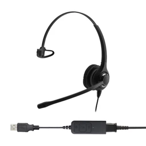 Professionelles monaurales USB-Headset mit Geräuschunterdrückung - Bild 1 von 4