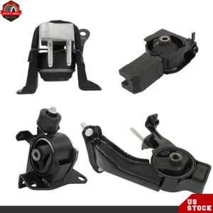 4PCS For 2003-2008 Toyota Corolla 1.8L for Auto Trans Engine & Trans Mount Set - Picture 1 of 12