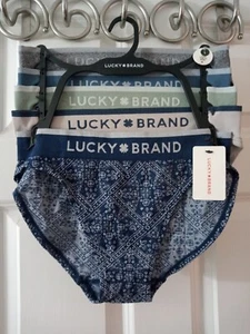 Lucky Brand Womens 5-Pack Seamless Bikinis Panties Sz Small,Med,Large or XL NWT - Picture 1 of 5