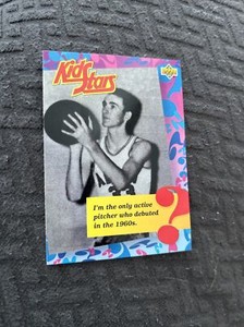 Cb8 #26 Nolan Ryan Texas Rangers 1993 upper deck fun pack kid stars￼ (n)