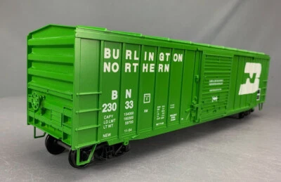 O Scale Weaver Ultra-Line 2-Rail BN #23033 50’ ACF Exterior Post Boxcar O2816 - Image 1 of 4