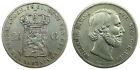 Holandia - 2-1/2 guldenów 1861 - data klucza, srebro