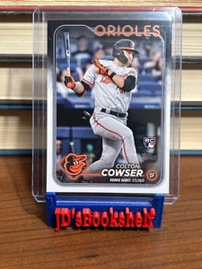 2024 Topps Update US-72 Colton Cowser Baltimore Orioles Rookie Debut - Picture 1 of 2