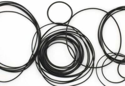 15 Mixed Size & Width Rubber Drive Belts for Cassette Tape Deck CD DVD Player   - Image 1 of 3