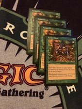 4x Bull Elephant-4x Spider Climb LP-M. Mtg- Visions