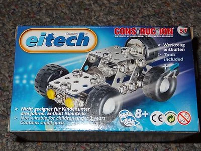 Eitech Small Jeep C57 Metal Construction Building Toy Steel  - Image 1 of 3