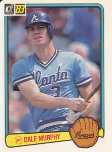 Dale Murphy 1983 Donruss #47 Atlanta Braves baseball card - Picture 1 of 1