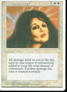 MAGIC THE GATHERING 4ª EDICIÓN REVERSO BLANCO CV - Imagen 1 de 1