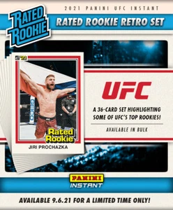 Askar Askarov RATED ROOKIE RETRO SET BREAK 2021 PANINI INSTANT UFC  - Picture 1 of 1