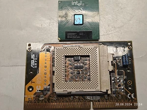 Placa convertidora Asus S370 Rev 1.01 Socket 370 FC-PGA + CPU Celeron II - Imagen 1 de 4