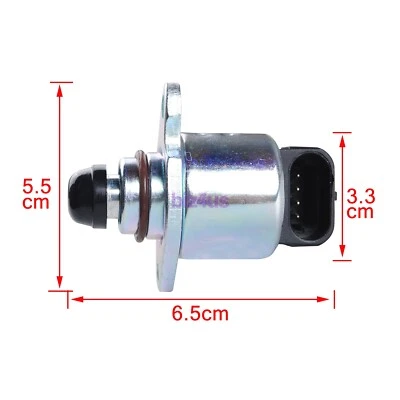 Válvula de control de aire de ralentí para Silverado Blazer Suburban Tahoe GMC Yukon 1999-2004 Foto 1 de 4