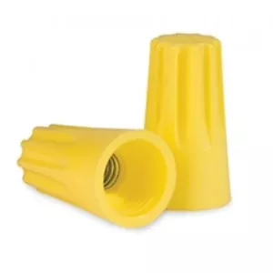 Conectores de resorte de cable eléctrico con tornillo giratorio amarillo MVP 100 12-18 AWG Ga - Imagen 1 de 1