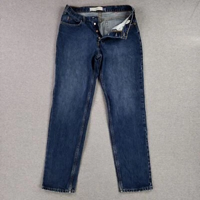 VINTAGE Gap 34x34 USA MADE Original Fit Blue Jeans Men's Heavy Button Fly 90s - Image 1 of 4