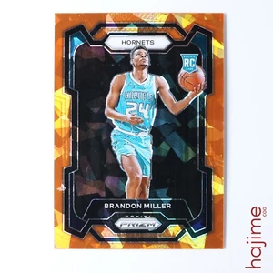 2023-24 Panini Prizm Brandon Miller Orange Cracked Ice #152 Rookie RC - Bild 1 von 2