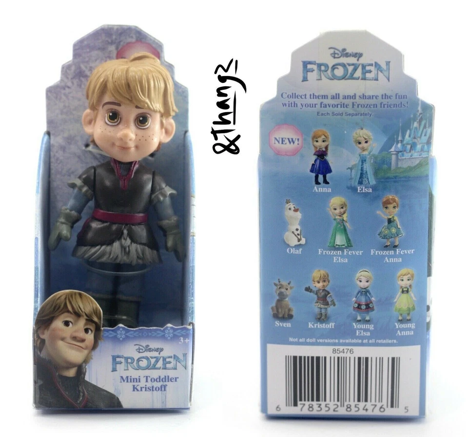 DISNEY FROZEN - FROZEN FEVER MINI TODDLER KRISTOFF 3 INCH DOLL POSEABLE VHTF !! - Image 1 of 1