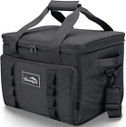 Cooler Bag 48-Can Insulated Leakproof Soft Extra large-32L, Black 