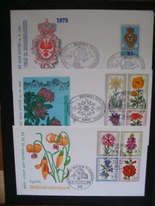 Germany 1974/75- First Day Covers-5 Covers, Very Fine - Picture 1 of 7