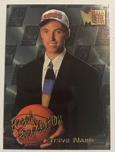 STEVE NASH NOVATO FUNDACIÓN FRESCA #138 1996-97 FLEER METAL, tablero de puntuación #18 - Imagen 1 de 4