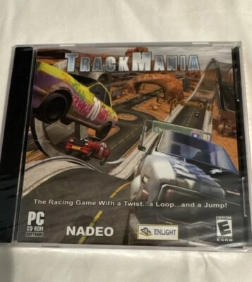 TRACKMANIA Track Mania Racing Sim - Construye tu propia pista - Juego de PC CD-ROM sellado Foto 1 de 2