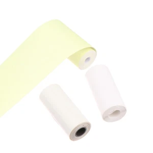 1PC Mini Self-adhesive Printer Paper Transparent Thermal Sticker 5.7 X 2.5cm _yi - Afbeelding 1 van 18